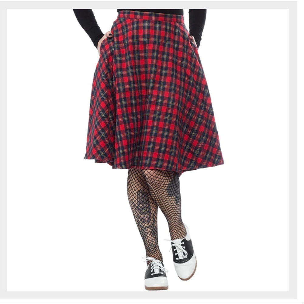 Sourpuss Bonnie skirt NWOT XL Pinup girl